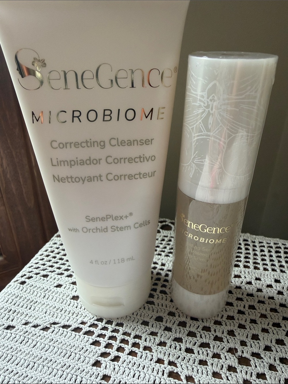 SeneGence Microbiome Correcting Cleanser & Serum Duo